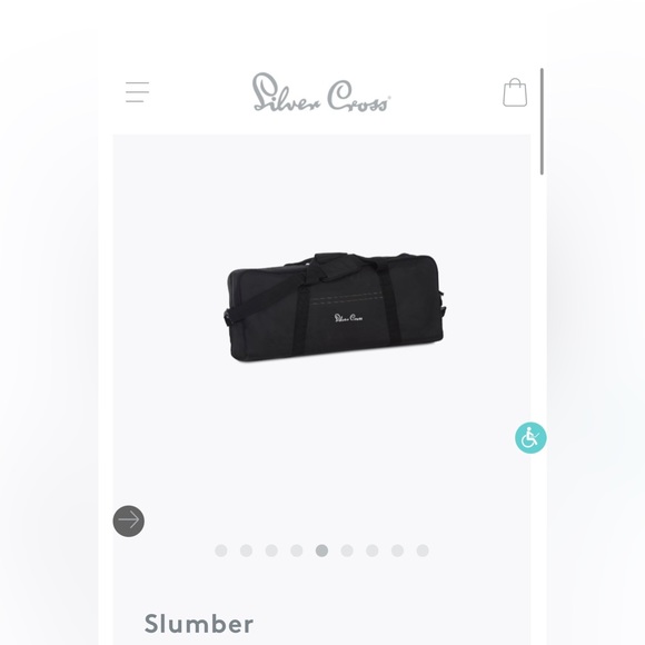 COPY - Silver cross slumber - Picture 2 of 3